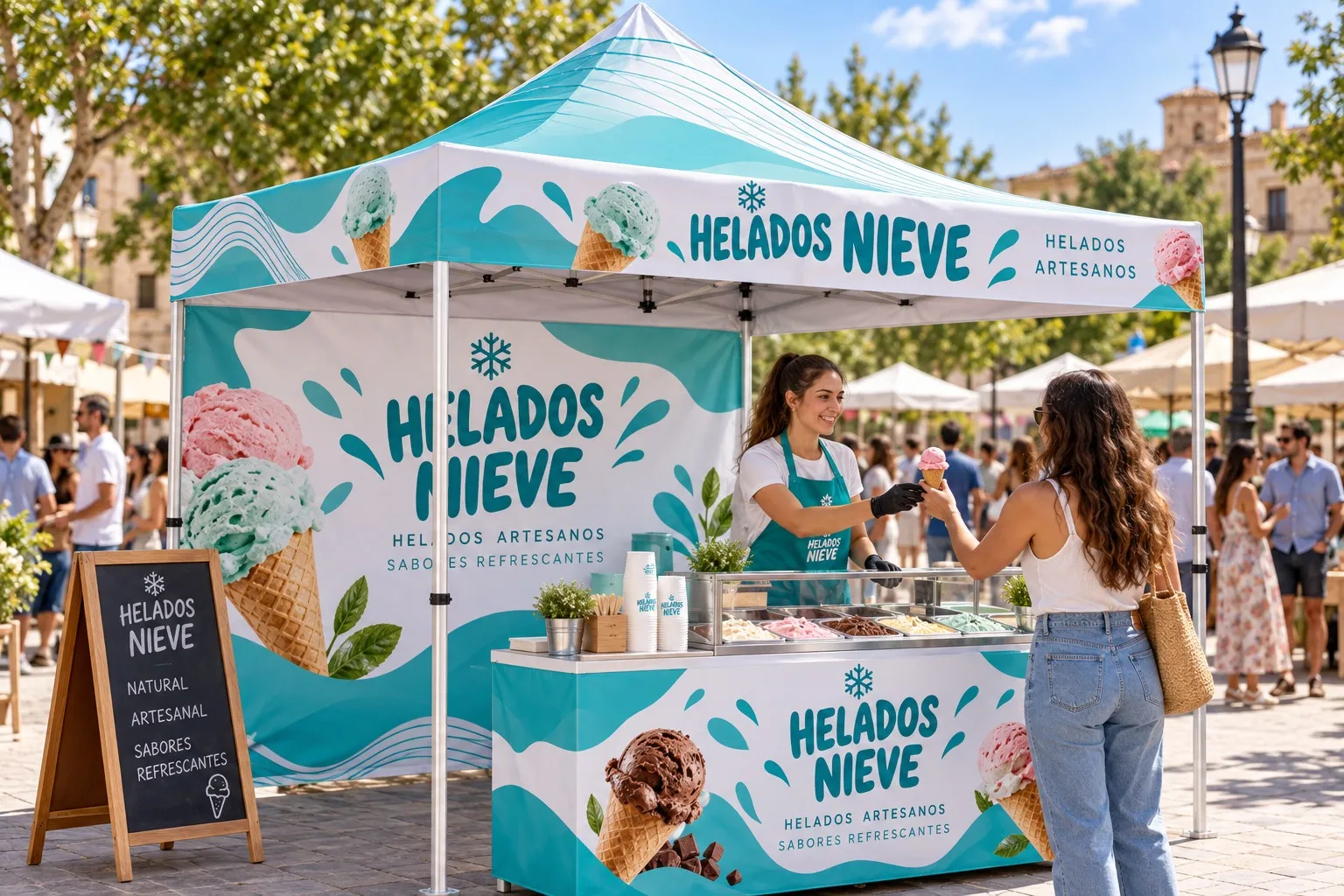 Stand en una feria