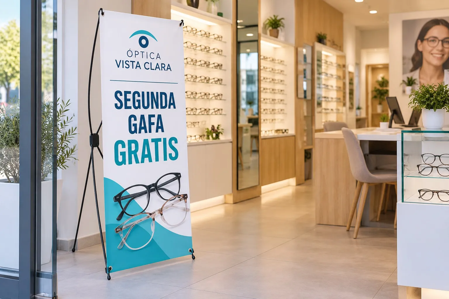 Entrada de una tienda